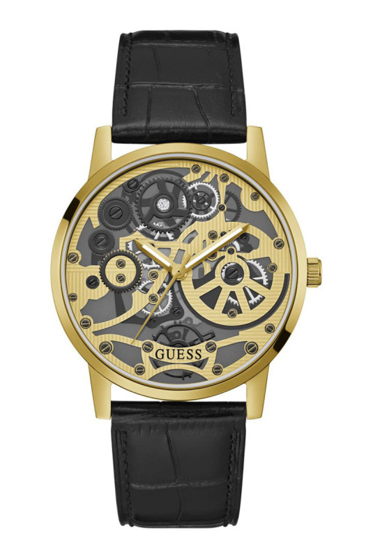 Montre Quartz - Golden/Black/Gray