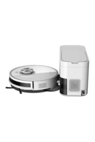 Robot aspirateur 2-en-1 avec collecteur de poussière Blanc 520 ml