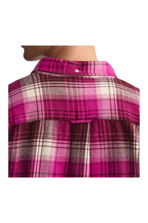 Chemise à carreaux manches longues Gant