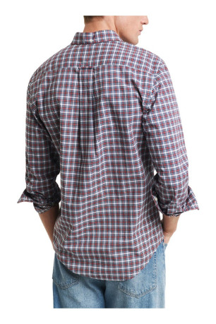 Chemise à carreaux manches longues Gant