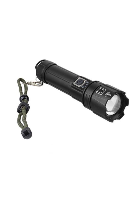 Lampe de poche rechargeable USB 300W 16,5 cm
