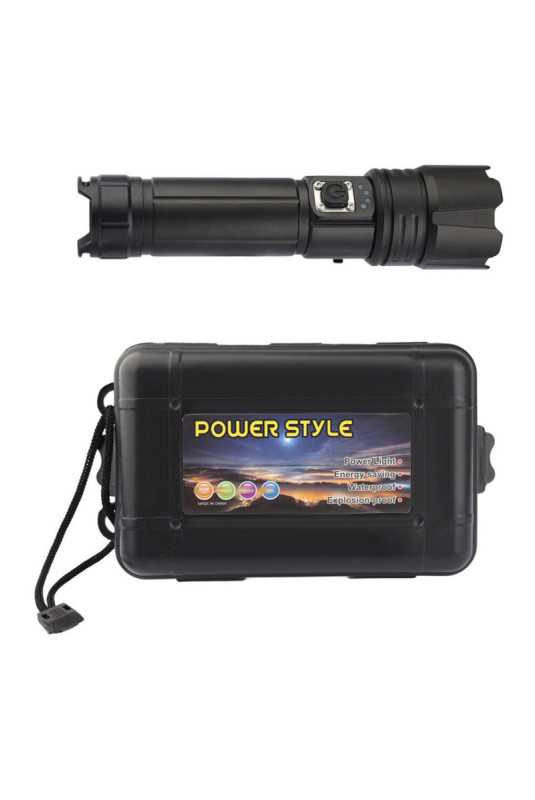 Lampe torche LED Tactique Rechargeable Platyne