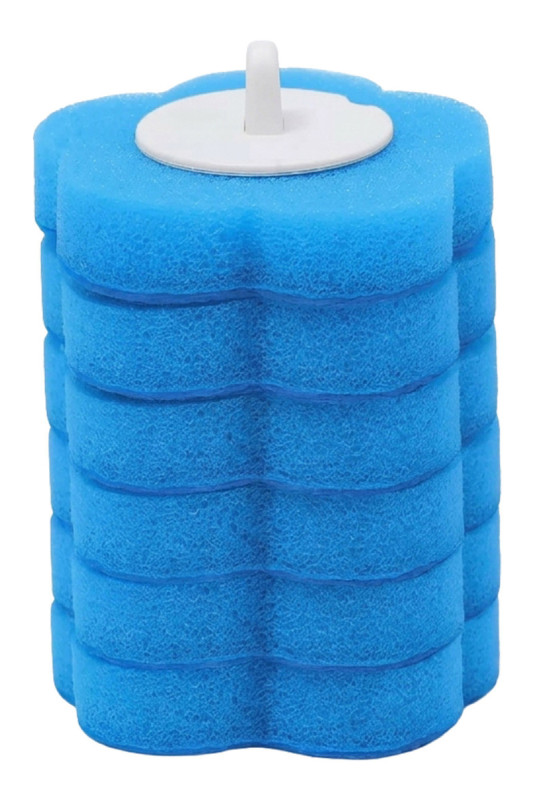 Brosse WC jetable avec recharges nettoyantes 13.8 x 10.3 x 14.5 cm I NEED ME ONE