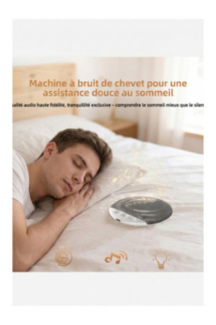 Mini enceinte Bluetooth ultra-mince Ø 9,6 cm