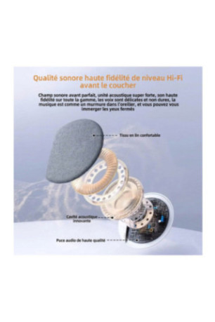 Mini enceinte Bluetooth ultra-mince Ø 9,6 cm