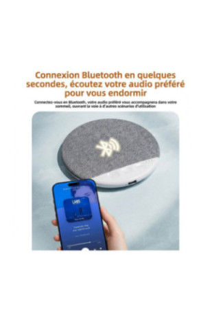 Mini enceinte Bluetooth ultra-mince Ø 9,6 cm