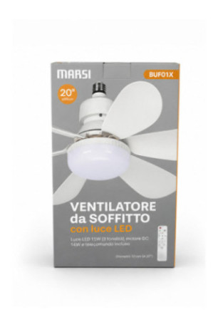 Ventilateur LED 2 en 1