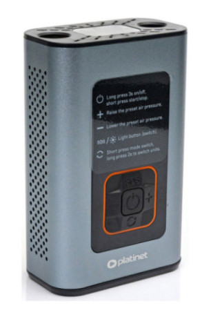 Compresseur d'air portable 3-en-1 80 x 48 x 125 mm