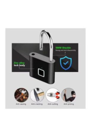 Cadenas intelligent à empreintes digitales