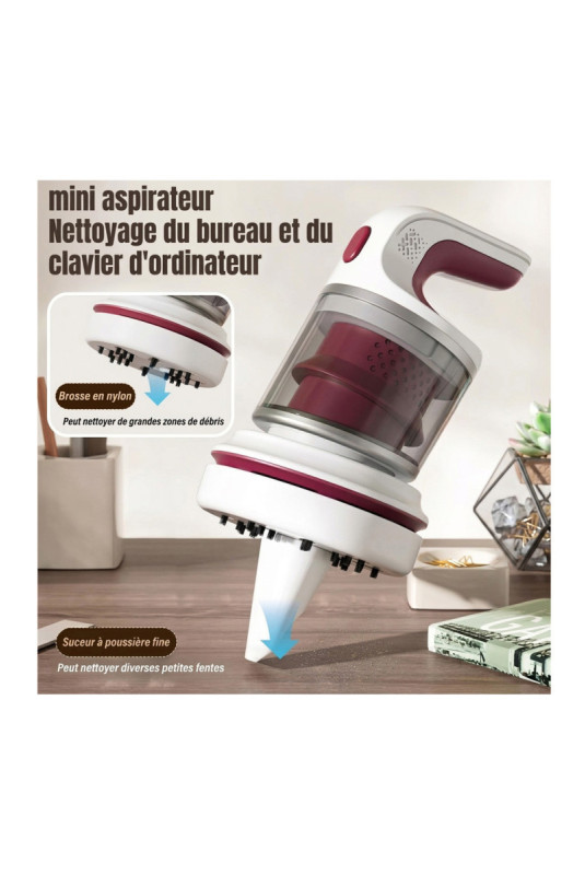 Aspirateur de bureau rechargeable I NEED ME ONE