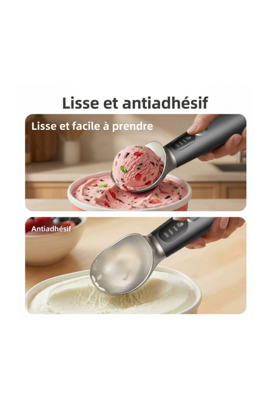 Cuillère à glace Auto-fondante