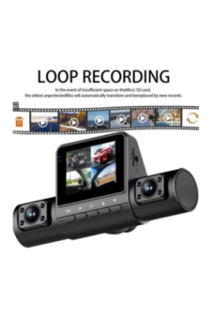 Dash cam 4 canaux 1080p