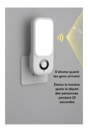 Veilleuse rechargeable sans fil 3 modes I NEED ME ONE