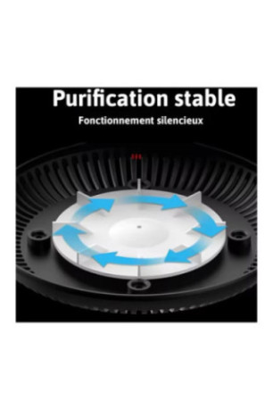 Cendrier portable sans fumée avec triple filtration