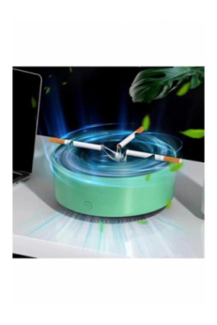 Cendrier portable sans fumée avec triple filtration