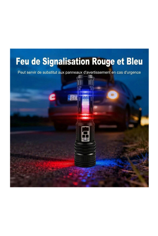 Lampe torche double laser haute puissance