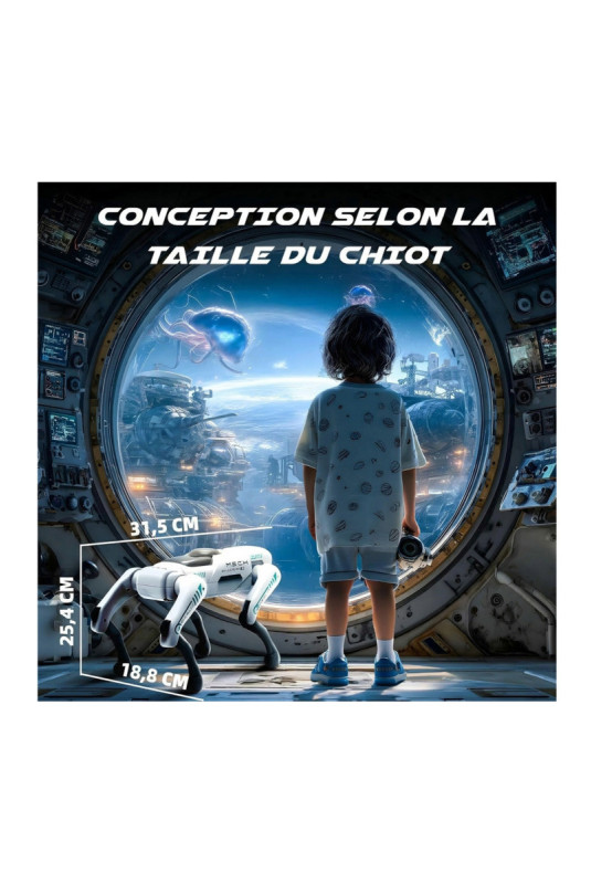 Robot-chien bionique intelligent