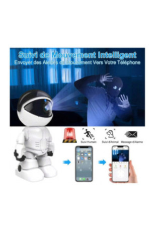 Caméra robot Wi-Fi 3MP