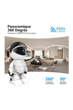 Caméra robot Wi-Fi 3MP