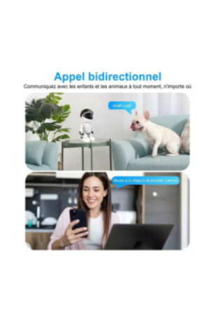 Caméra robot Wi-Fi 3MP