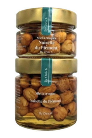 Miel aux noisettes du Piémont 200 g