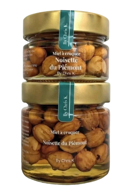Miel aux noisettes du Piémont 200 g