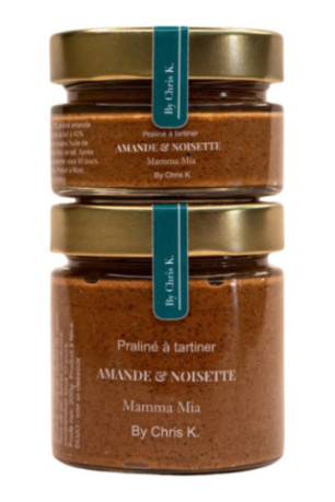 Praliné à tartiner amande noisette 200 g