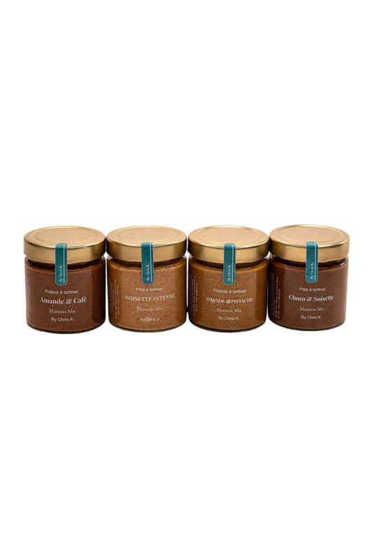Assortiment de pralinés et caramels By Chris K. 4 x 200 g