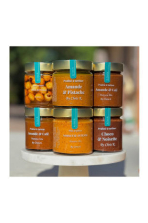 Assortiment de pralinés et caramels By Chris K. 4 x 200 g