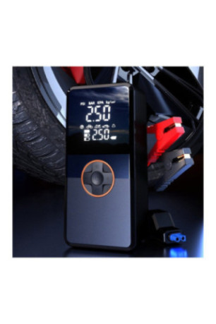 Power bank démarreur de voiture et gonfleur intégré 8000 mAh 80 x 55 x 170 mm