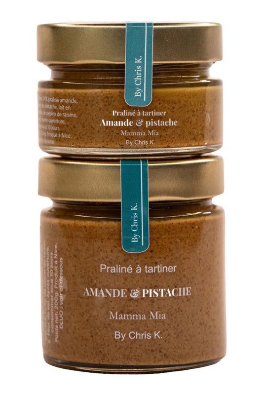 Praliné amande et pistache 100 g
