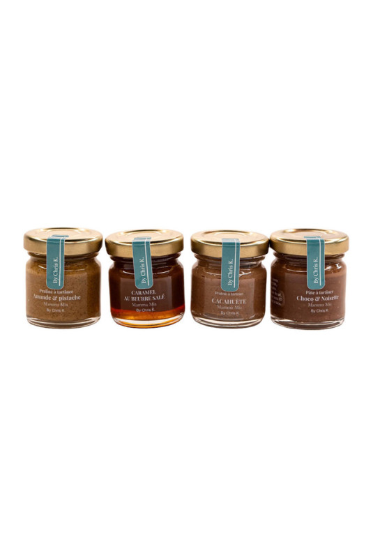 Assortiment de pralinés artisanaux Signature By Chris K. 4 x 40 g