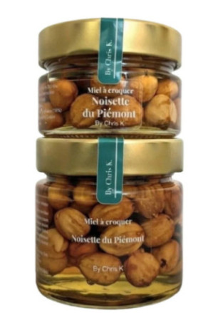 Miel aux noisettes du Piémont 100 g