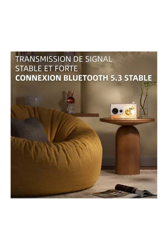 Enceinte et réveil Moonbox