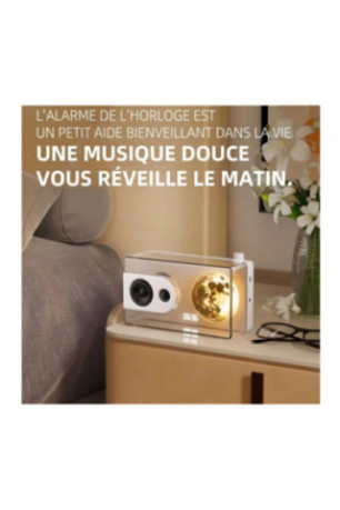 Enceinte et réveil Moonbox