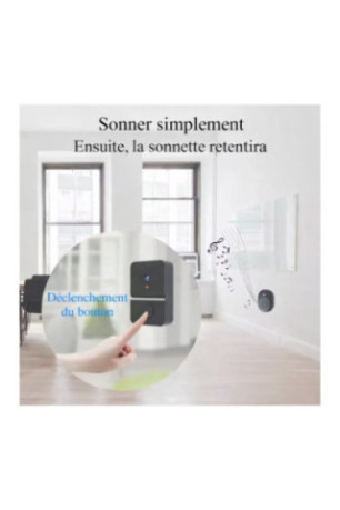 Sonnette sans fil wifi extérieure intelligente