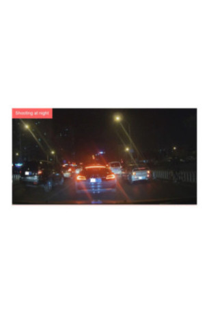 Caméra embarquée Dash Cam Double objectif Full HD