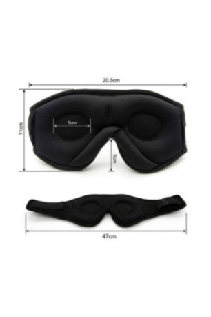 Masque de sommeil bluetooth 3d