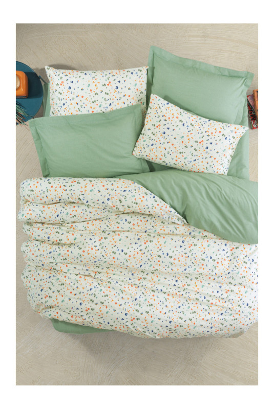 Ensemble de housse de couette Ranforce 140x200 cm