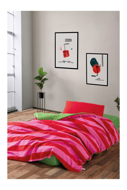 Ensemble de housse de couette 140 x 200 cm Cotton box