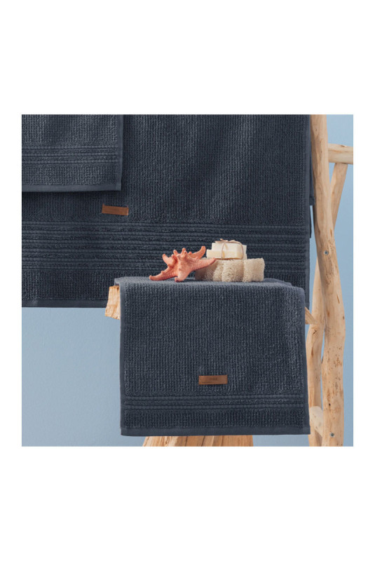 Ensemble de serviettes (3 pièces) - Anthracite