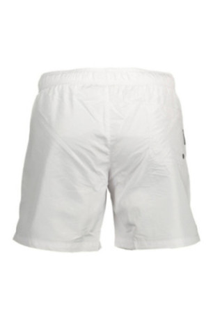 Short de bain boxer moyen blanc KARL LAGERFELD BEACHWEAR