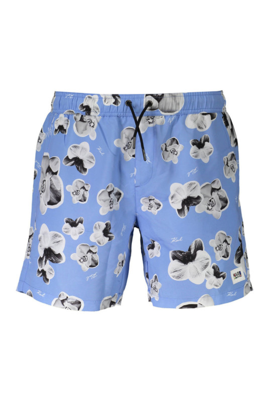 Short de bain Bleu ciel KARL LAGERFELD BEACHWEAR