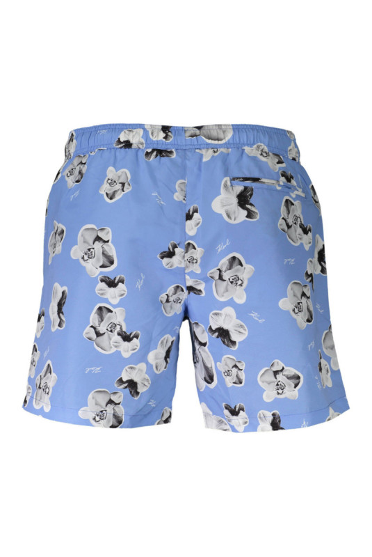 Short de bain Bleu ciel KARL LAGERFELD BEACHWEAR