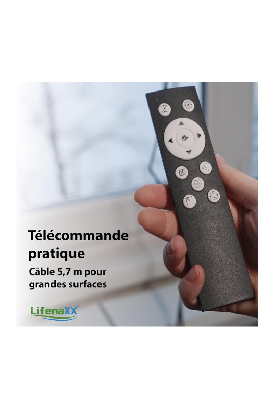 Robot nettoyeur de vitres 21.5 x 21.5 x 10.5 cm