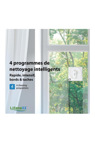 Robot nettoyeur de vitres 21.5 x 21.5 x 10.5 cm