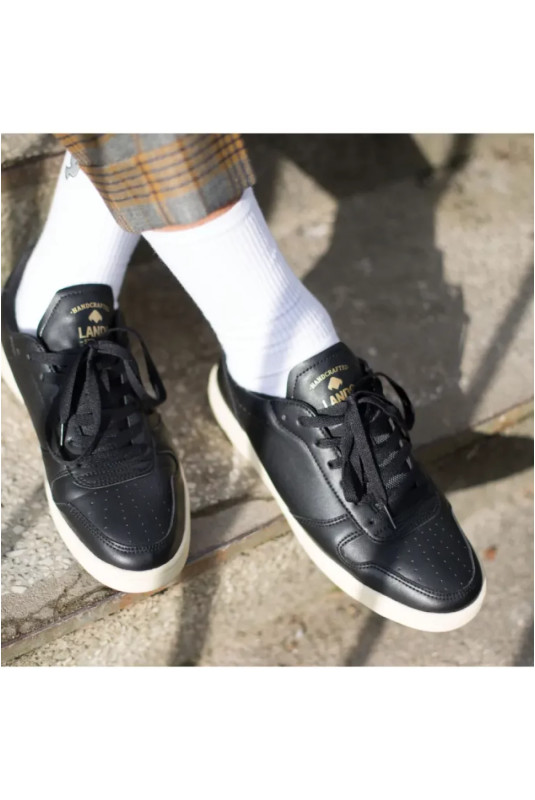 Sneakers basses - LANDO - Snap - Black - LDO-572B_BEIGE LANDO