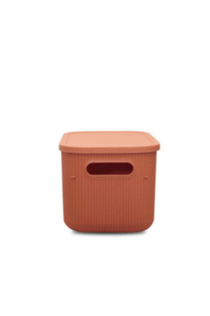 Boîte de rangement - Tuile rouge