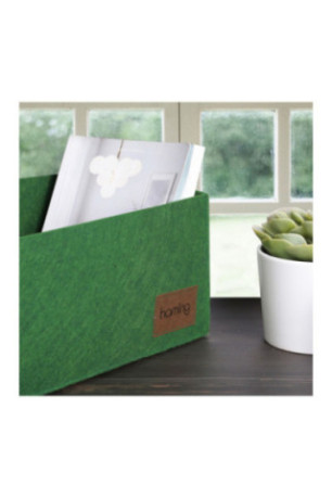 Panier en feutre - Vert