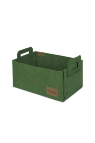 Panier en feutre - Vert
